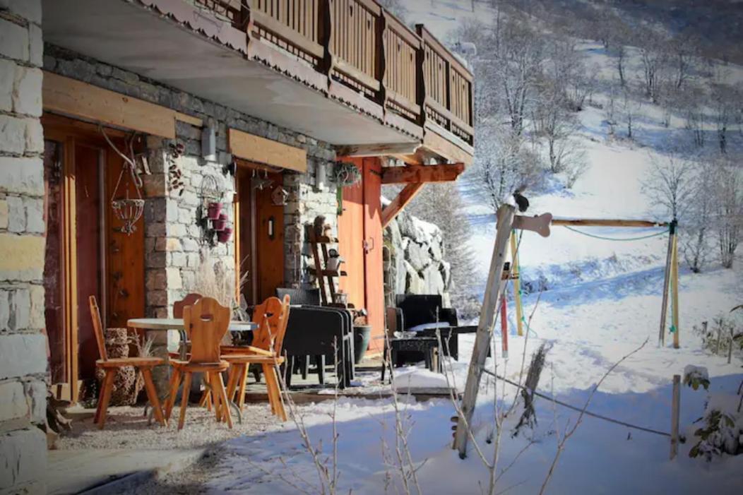 Appart chocolat chaud 4 pièces-90m² 7 personnes Saint-Marcel  Extérieur photo